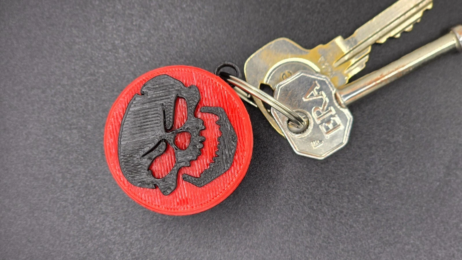 2x Airtight Mini Keyring Storage Container – Skull Accent, Odour Proof Container - Image 3