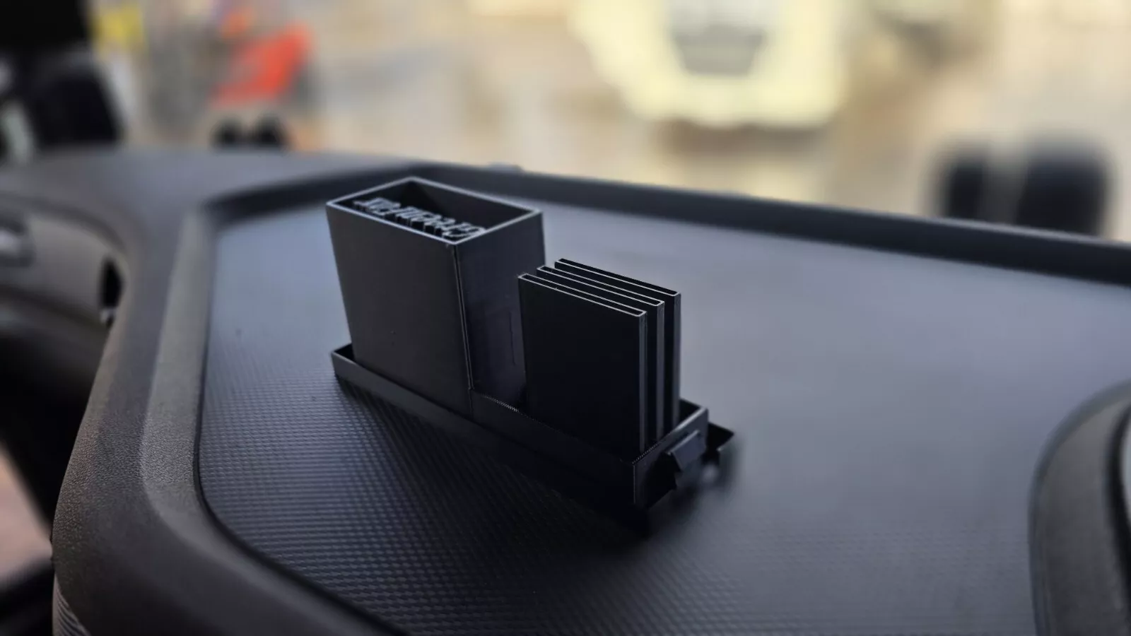 Old Generation 2013-2021 DAF - Additional Shelf And Fuel Card Holder 3 Slots - Image 6