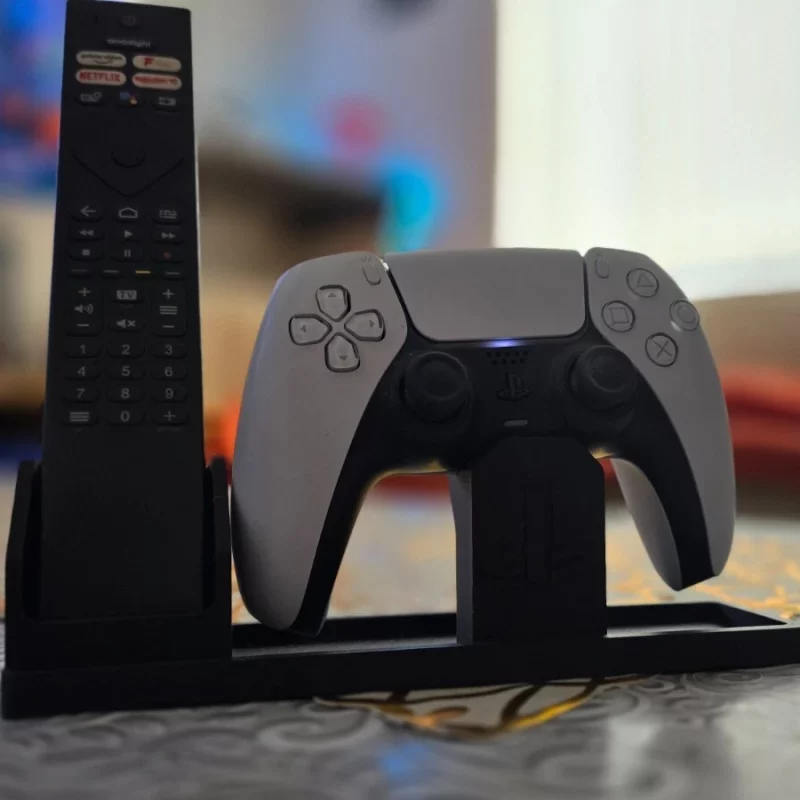 PS5 Controller and TV Remote Holder Stand | Organizer for Gaming Setup - BE PRO