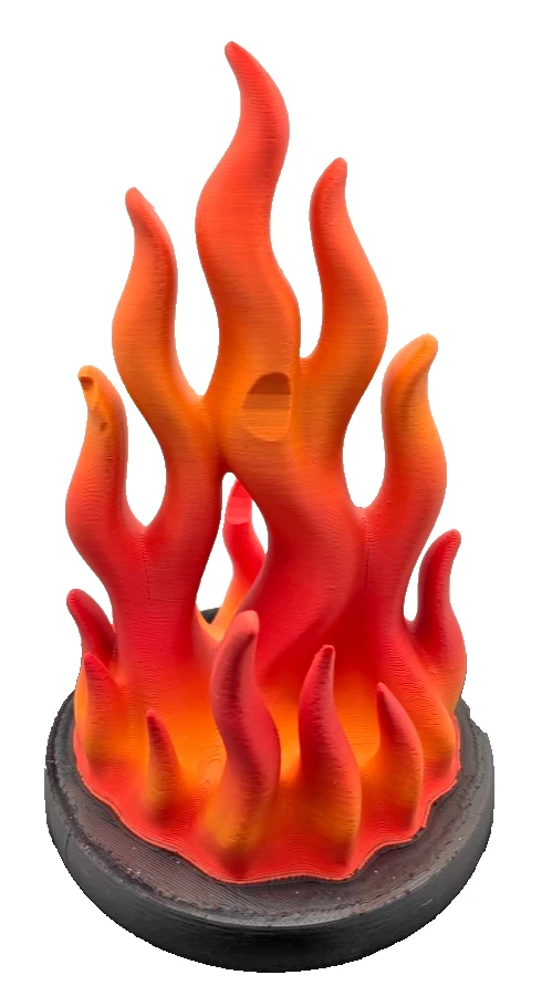 π₯ PS5 Controller Stand β REAL Flame look Base β Stylish Display Holder Fiery π₯ - Image 3