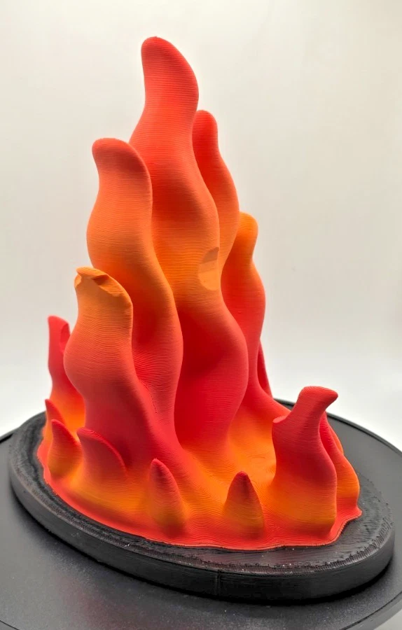 π₯ PS5 Controller Stand β REAL Flame look Base β Stylish Display Holder Fiery π₯ - Image 5