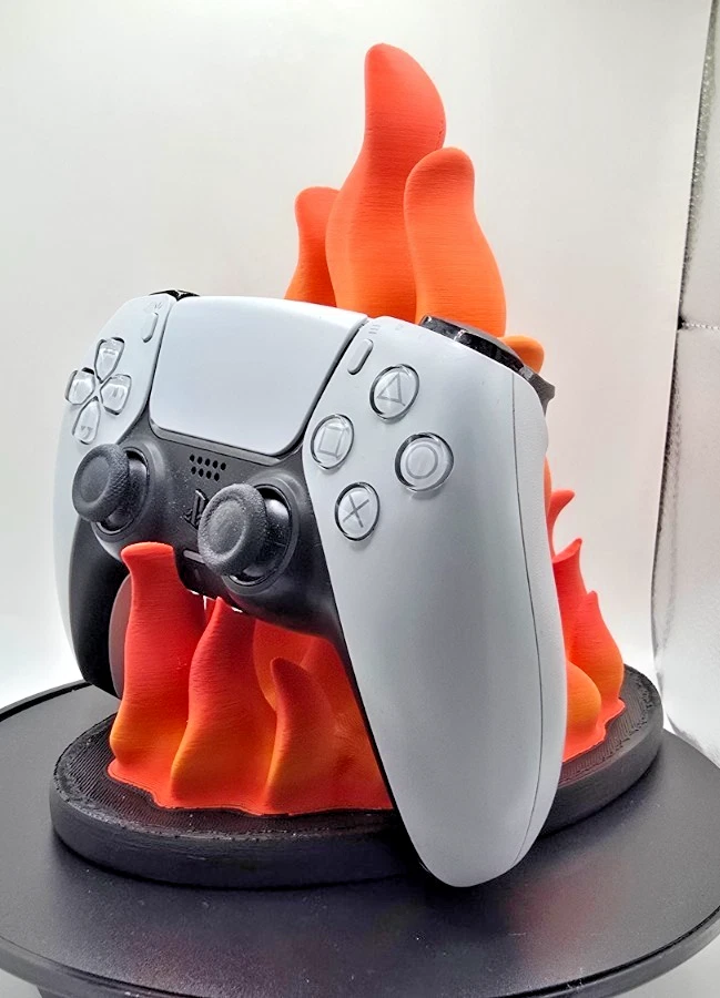 π₯ PS5 Controller Stand β REAL Flame look Base β Stylish Display Holder Fiery π₯ - Image 7