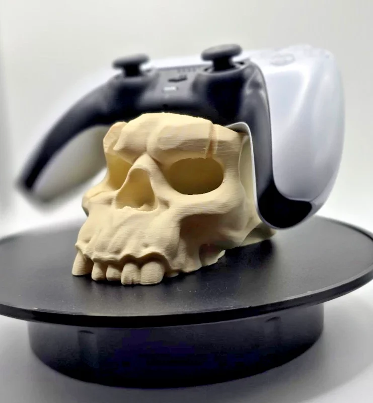 BONE Skull Controller Holder - PS5 & Xbox Pad - Detailed Design - High Quality