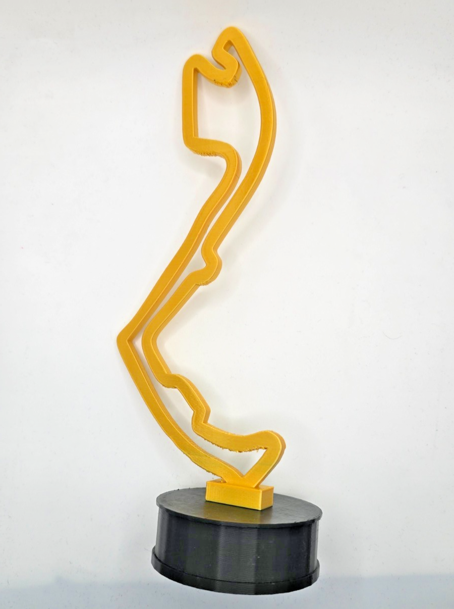🏆 Monaco GP F1 Trophy – Black & Gold Premium Edition 🏁FORMULA 1 UNIQUE TROPHY